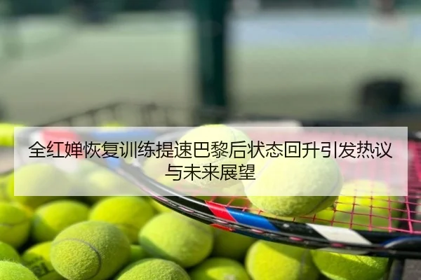 全红婵恢复训练提速巴黎后状态回升引发热议与未来展望